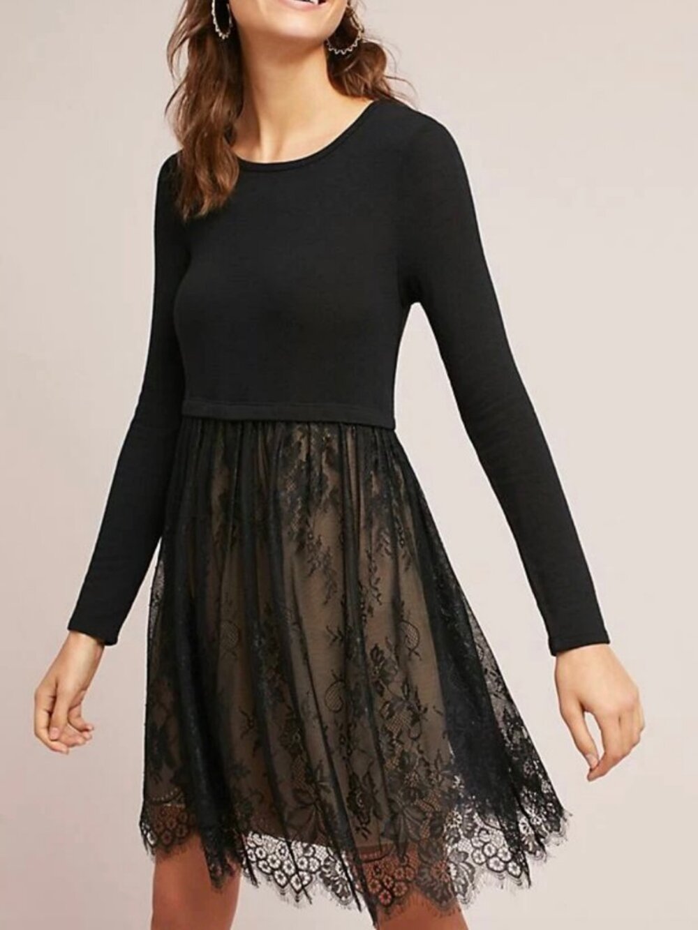 Bailey 44 dress for Anthropologie, Midi length, Layered lace, New with Tags